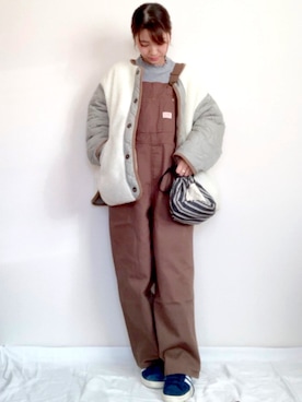 「Java（ジャバ）のアイテム」を使った、うる❀さん（レディース・158cm）の冬コーディネート