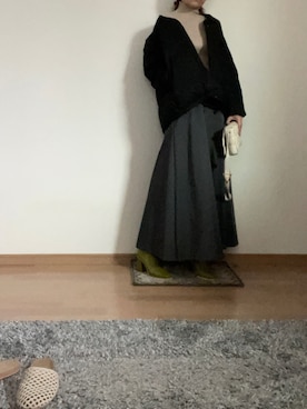 AMERI(アメリ)の「ASYMMETRY TRENCH SKIRT(スカート)」 - WEAR