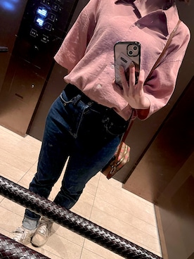 「N WITH.（エヌウィズ）のアイテム」を使った、Momoさん（レディース・155cm）の秋コーディネート