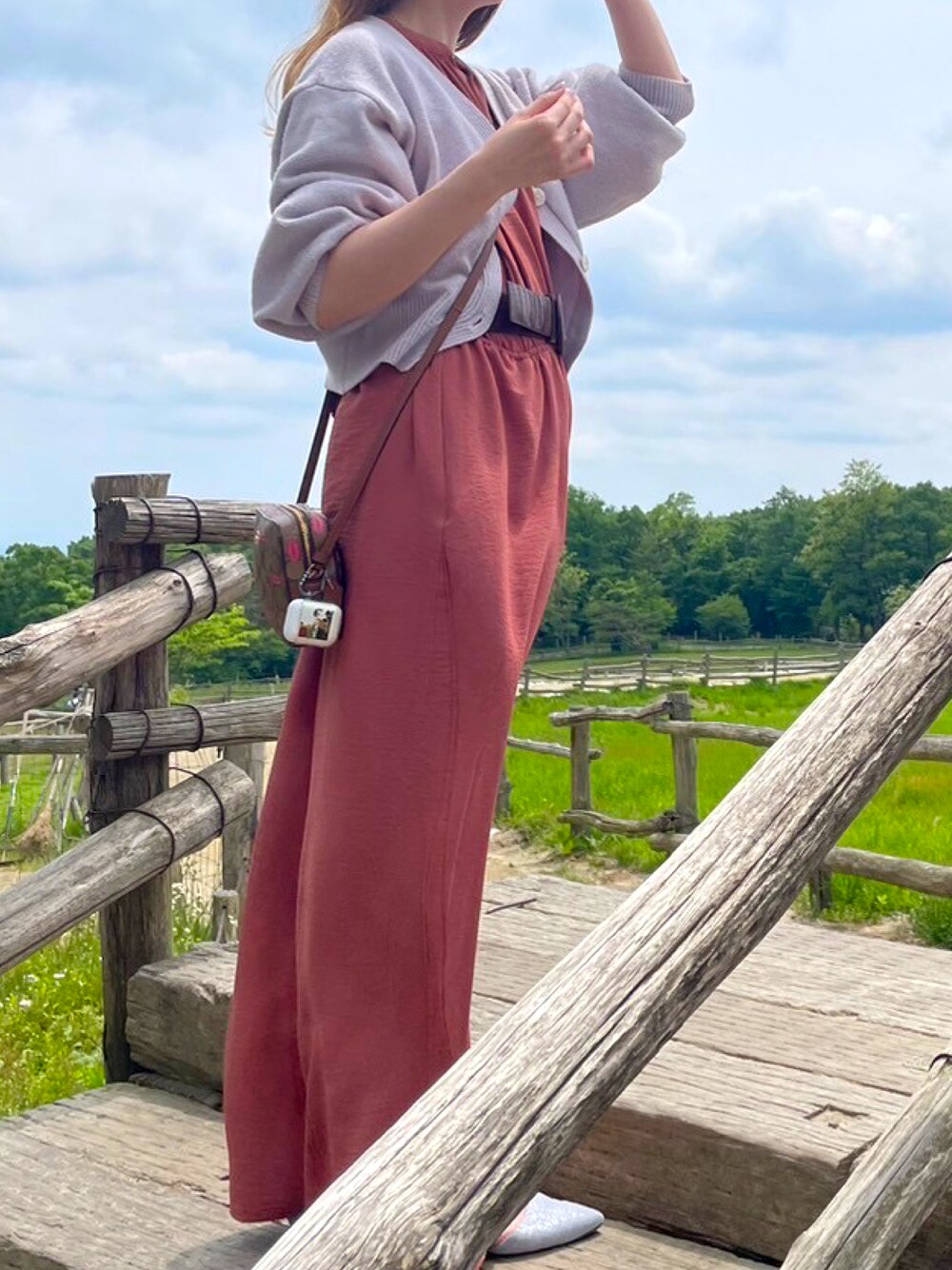 ザラ　ZARA つなぎ ブルー（青）系 ZARA(ザラ) オールインワン・サロペット