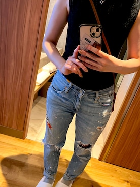 「N WITH.（エヌウィズ）のアイテム」を使った、Momoさん（レディース・155cm）の秋コーディネート