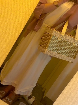 「MICHAEL KORS（マイケルコース）のアイテム（アナログ腕時計）」を使った、Momoさん（レディース・155cm）の夏コーディネート