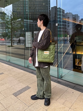 「Kastane（カスタネ）のアイテム」を使った、maitoさん（メンズ・172cm）の秋コーディネート
