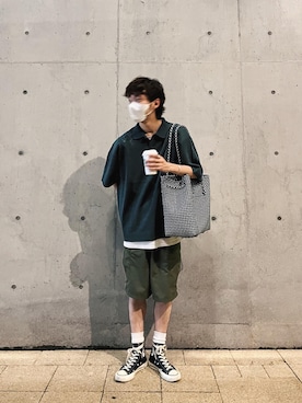 maitoさん（メンズ・172cm）の夏コーディネート
