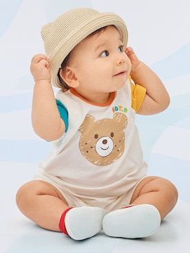 ミキハウス ホットビスケッツ店さん（キッズ・60cm）の冬コーディネート