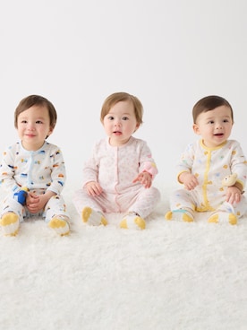 「アイテム（ソックス/靴下）」を使った、ミキハウス ホットビスケッツ店さん（キッズ・60cm）の夏コーディネート