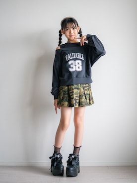 aichan.reelさん（キッズ・140cm・10代）の秋コーディネート