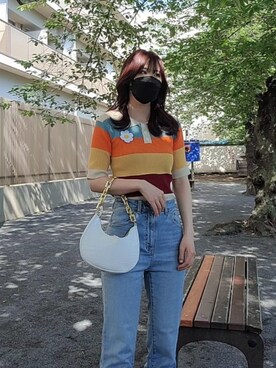 「shein」｜マリアさん（レディース・159cm）の夏コーディネート