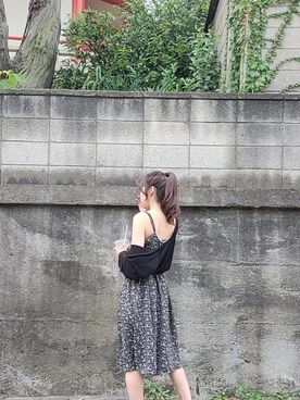 「shein」｜マリアさん（レディース・159cm）の夏コーディネート