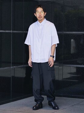 高山 湧士さん(メンズ・174cm)の春コーディネート