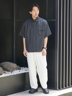 高山 湧士さん（メンズ・174cm）の春コーディネート