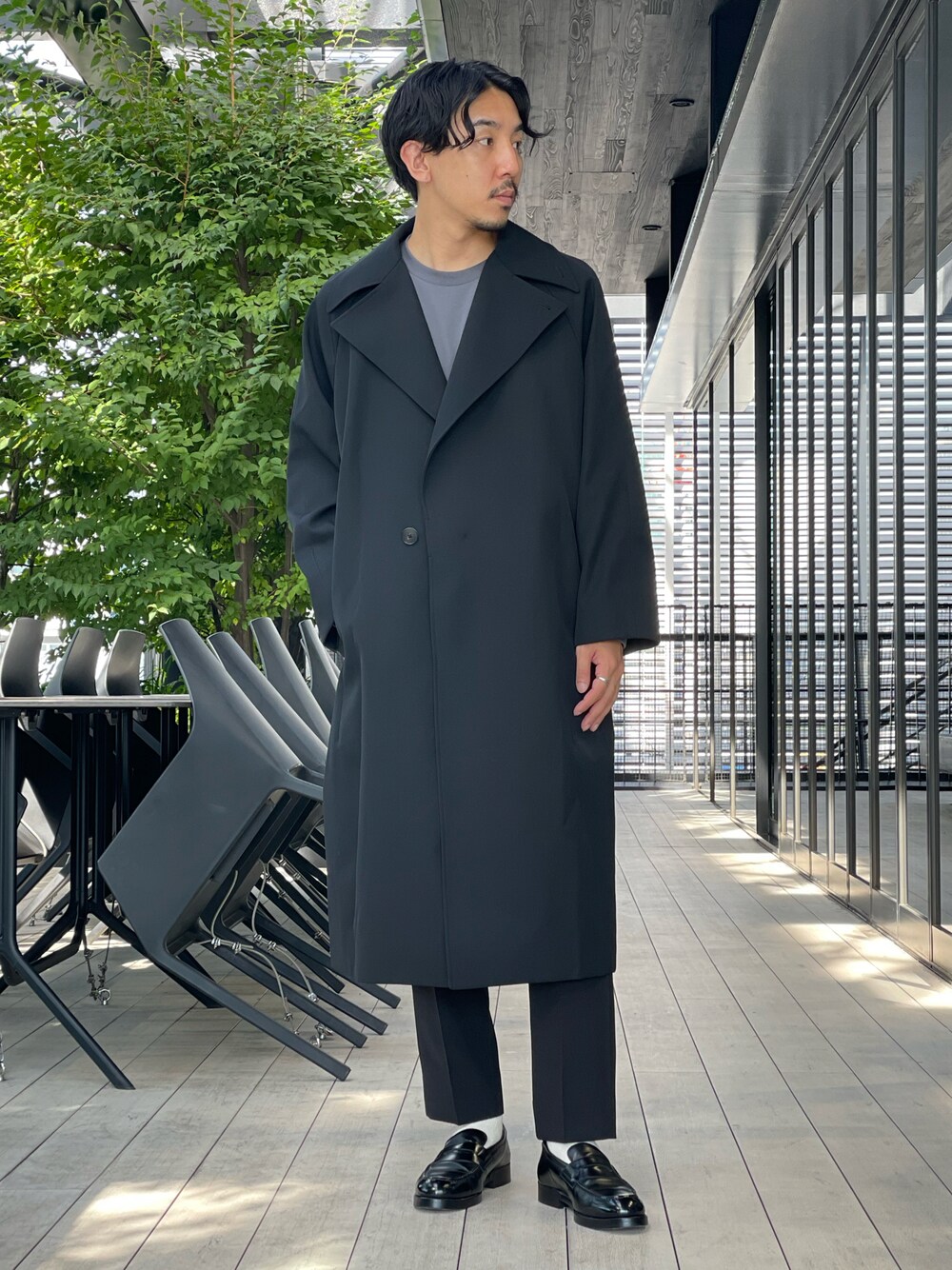 パブリックトウキョウ　タイロッケンコート PUBLIC TOKYO（パブリックトウキョウ）の「含浸ウールギャバ