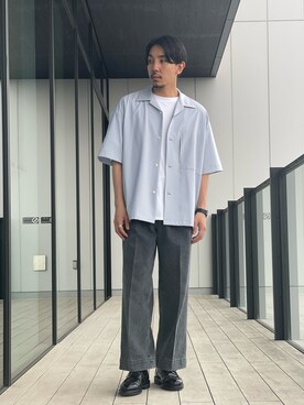 高山 湧士さん（メンズ・174cm）の夏コーディネート