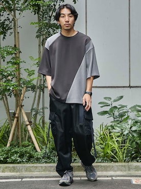 高山 湧士さん（メンズ・174cm）の夏コーディネート