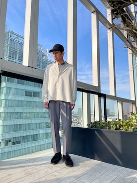 高山 湧士さん(メンズ・174cm)の春コーディネート