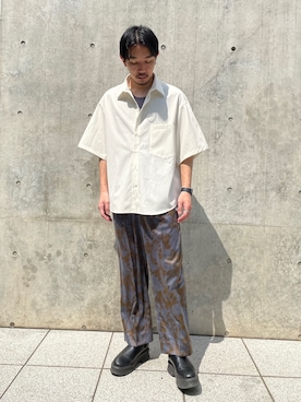 高山 湧士さん(メンズ・174cm)の春コーディネート