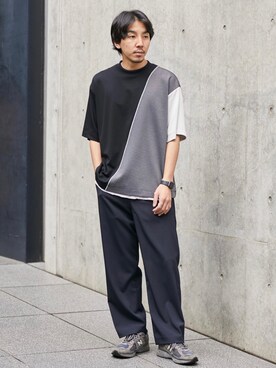 高山 湧士さん（メンズ・174cm）の春コーディネート