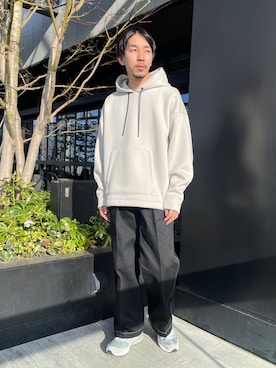 高山 湧士さん（メンズ・174cm）の冬コーディネート