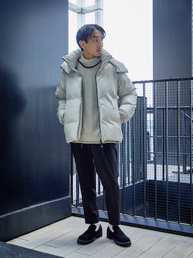 高山 湧士さん（メンズ・174cm）の秋コーディネート