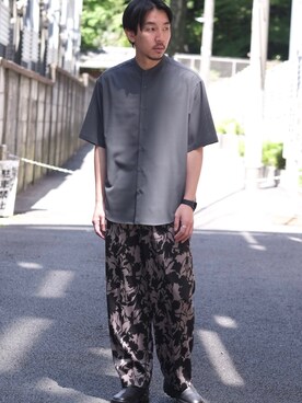 高山 湧士さん（メンズ・174cm）の春コーディネート