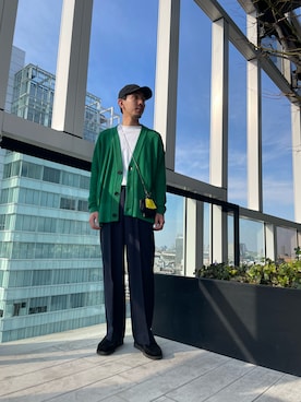 高山 湧士さん(メンズ・174cm)の春コーディネート