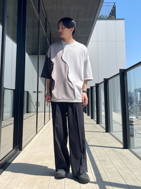 高山 湧士さん（メンズ・174cm）の春コーディネート