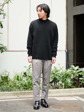 高山 湧士さん（メンズ・174cm）の秋コーディネート