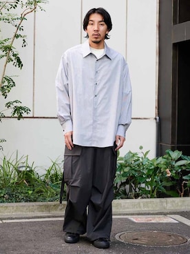 高山 湧士さん（メンズ・174cm）の秋コーディネート