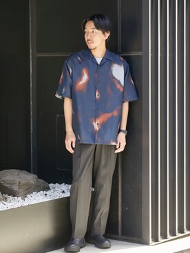 高山 湧士さん(メンズ・174cm)の春コーディネート