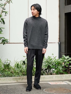 高山 湧士さん(メンズ・174cm)の秋コーディネート