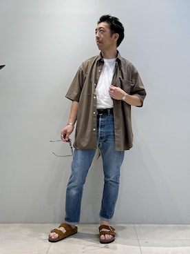Yuuki Mizさん(メンズ・165cm)の夏コーディネート