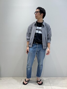 Yuuki Mizさん（メンズ・165cm）の夏コーディネート