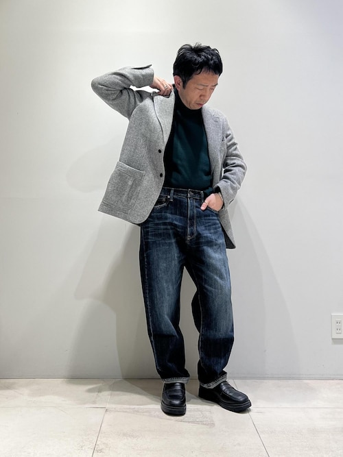セール】【WILD LIFE TAILOR】ウォッシュド クロップド テーパード