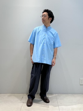 Yuuki Mizさん（メンズ・165cm）の夏コーディネート