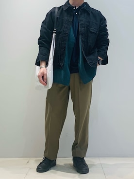 Yuuki Mizさん（メンズ・165cm）の春コーディネート