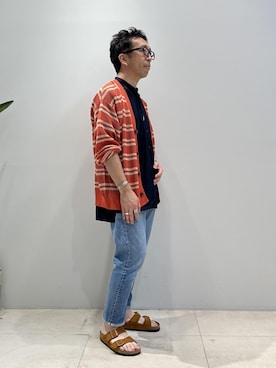 Yuuki Mizさん（メンズ・165cm）の夏コーディネート