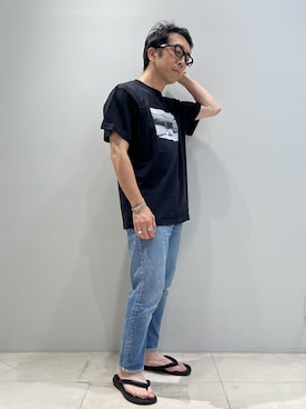 Yuuki Mizさん（メンズ・165cm）の夏コーディネート