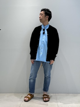 Yuuki Mizさん（メンズ・165cm）の夏コーディネート