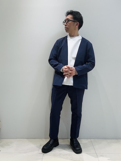 サロン　アダムエロペ　ドロストブルゾン　ジップアップ　ドロップショルダー　F セール】【WEB限定】オーバーサイズドロストブルゾン(504918573