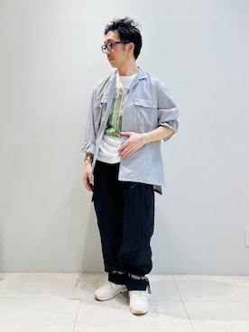 Yuuki Mizさん（メンズ・165cm）の春コーディネート