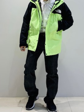 「アイテム（マウンテンパーカー）」を使った、Yuuki Mizさん（メンズ・165cm・40代）の夏コーディネート