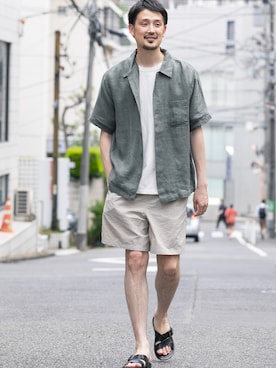 DOORS MENSさん（メンズ・178cm）の夏コーディネート