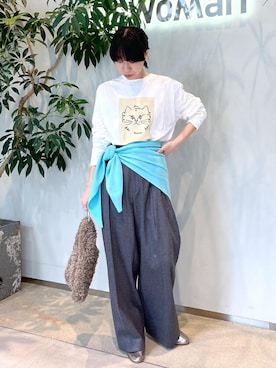 「Jean Cocteau」｜miku.さん（レディース・153cm）の秋コーディネート