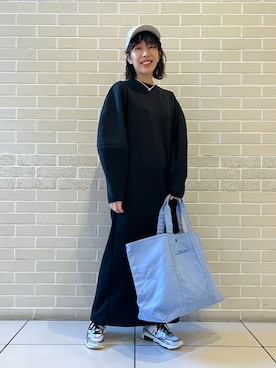 「Americana」｜「アイテム（ワンピース/ドレス）」を使った、miku.さん（レディース・153cm）の春コーディネート