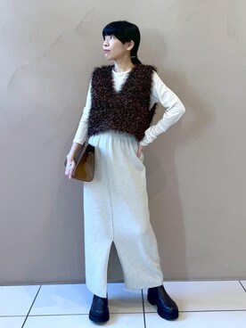 miku.さん（レディース・153cm）の冬コーディネート