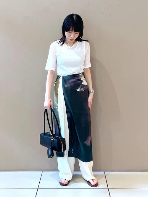 【追加】イージーリラックスストレートパンツ2/スラックス【接触冷感・UVケア・洗える】