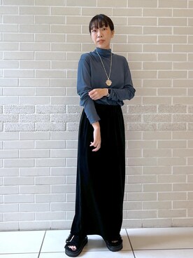 「Americana」｜「アイテム（Tシャツ/カットソー）」を使った、miku.さん（レディース・153cm）の夏コーディネート