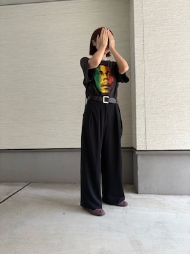 「アイテム（スニーカー）」を使った、おきゅさん（レディース・167cm）の秋コーディネート