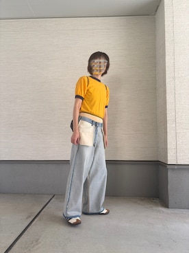「スニーカー女子」｜おきゅさん（レディース・167cm）の春コーディネート