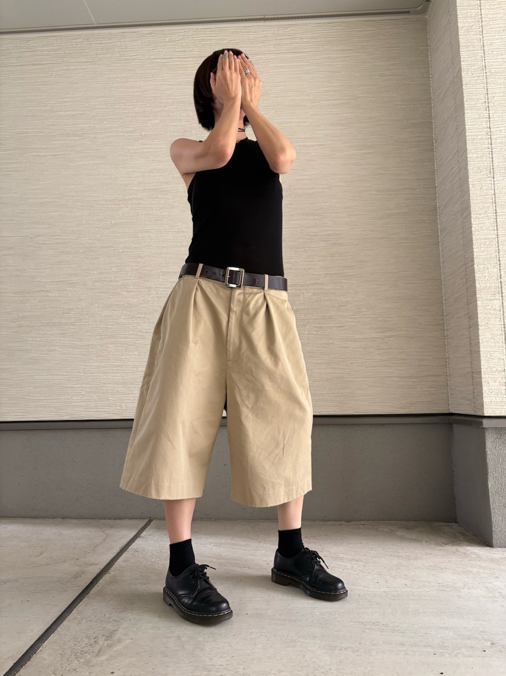 6(ROKU) ＞コットン チノ ショートパンツ